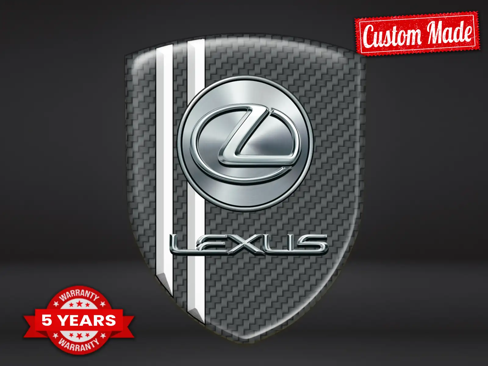 Lexus Pegatinas Auto Resistentes Universales Alta Calidad